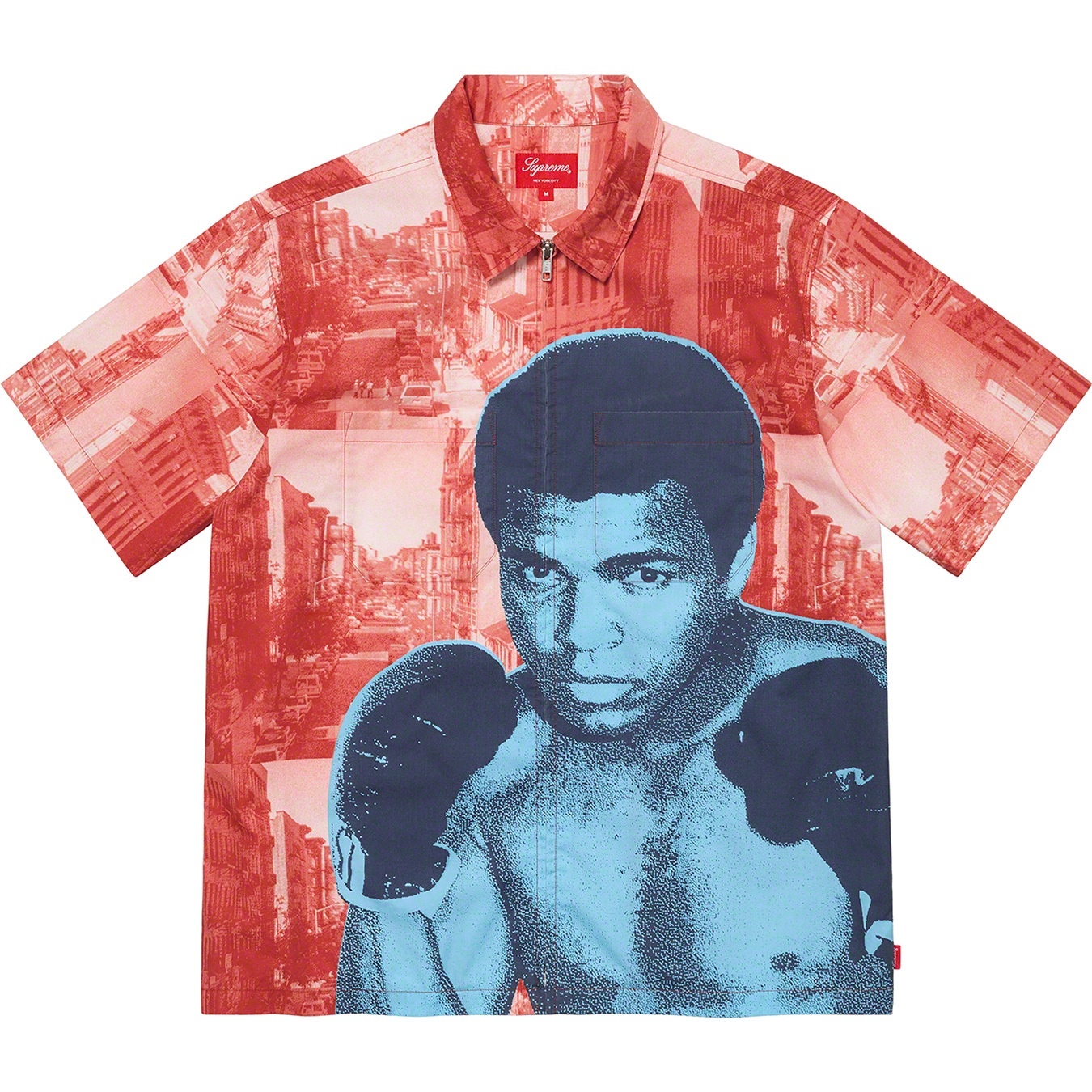 Muhammad Ali Zip Up S/S Shirt view 4